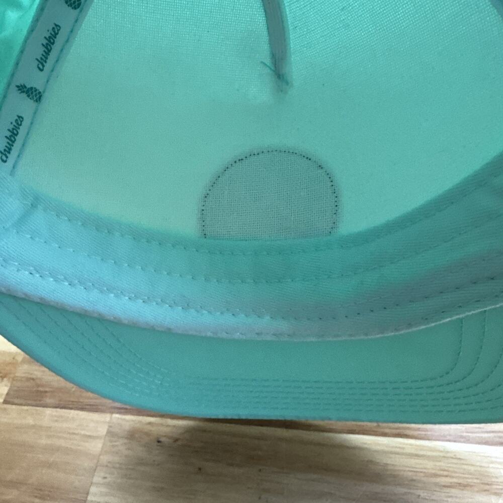 Chubbies The Weekend Has Arrived Rope Green Patch Snapback Nylon Hat Cap Parrot - Picture 4 of 5